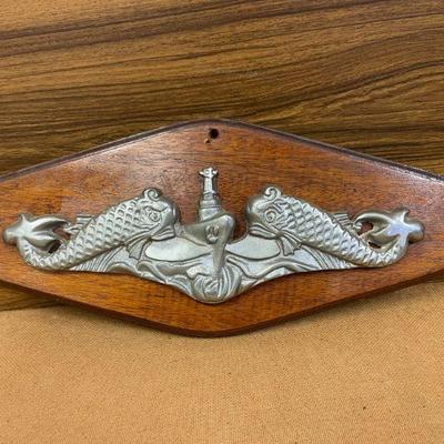 US Navy Plaque