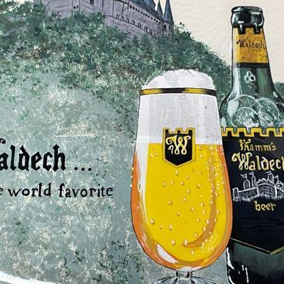 1960's Original Advertising on Board
