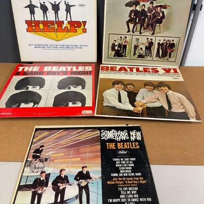 Beatles Records Lot