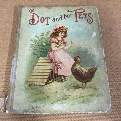 Dot and her Pets Late 1800s