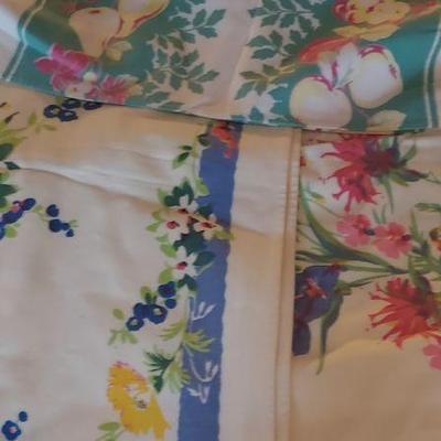 50's tableclothes