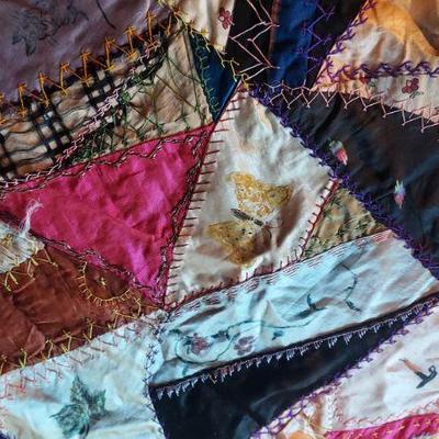 Crazy quilt and other quilts