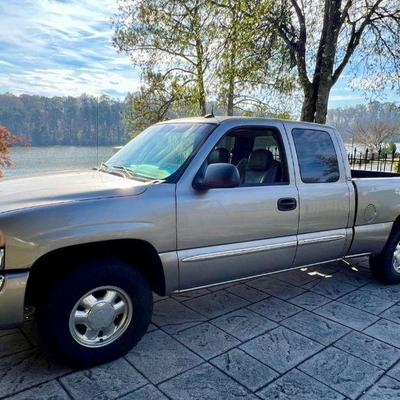 2003 GMC Sierra truck with about 103K miles