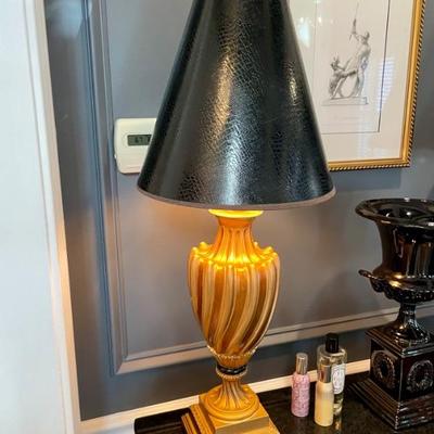 Pair of Italian lamps