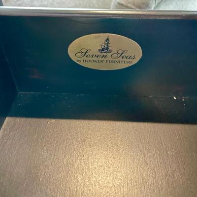 Stunning Seven Seas by Hooker Secretary that conceals flat screen TVs, its a desk as well