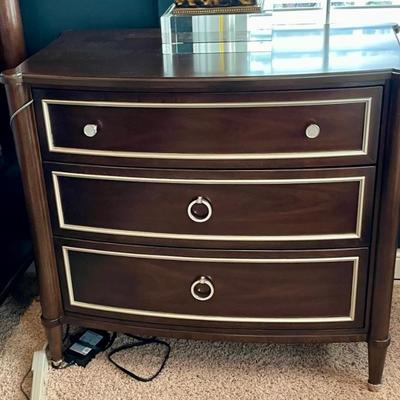 Caracole Bedroom Suite, like new--perfect condition the entire set Chest on Chest, bedside tables and King bed used one time. 
