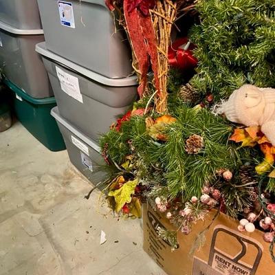 Hundred and hundreds of pieces of decor for Christmas!!!!!!