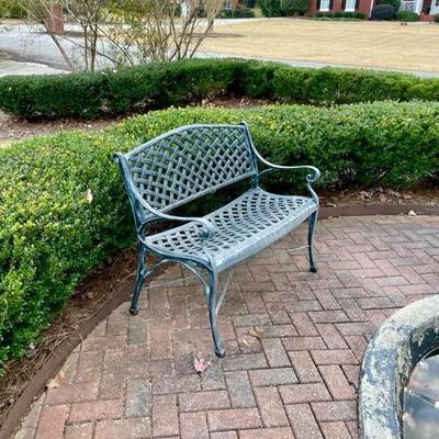 We have a wonderful collection of outdoor furniture, accessories, statues, pots, benches, a Weber grill with copper color steel case, two...