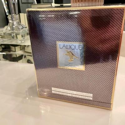 Lalique Pour Homme Perfume and Lalique Eagle with Box--