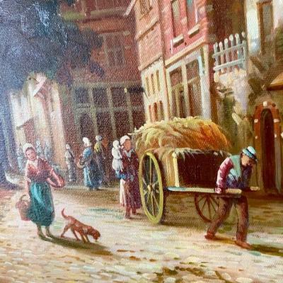 Many pictures and paintings throughout the home all masterfully framed