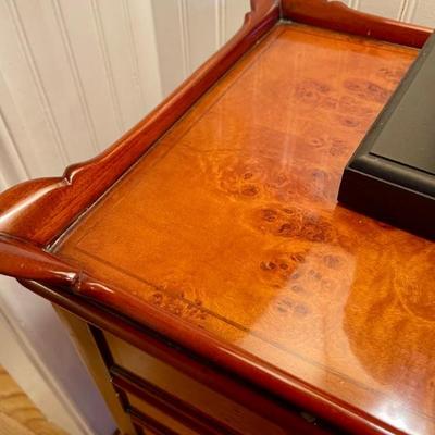Another amazing small side stand with many drawers all are lined and could be used for jewelry or small unique collectibles