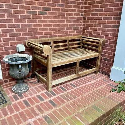 We have a wonderful collection of outdoor furniture, accessories, statues, pots, benches, a Weber grill with copper color steel case, two...