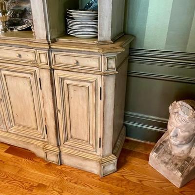 Fantastic display cabinet--the cabinet is from Ralph Lauren Store (was used to display in flagship location)