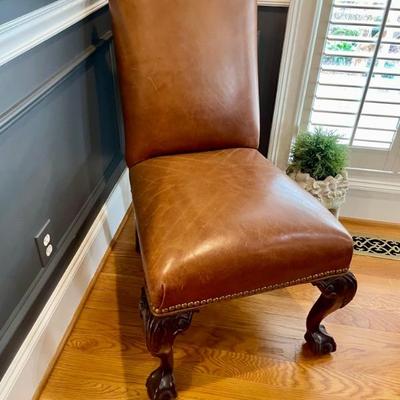 Ralph Lauren Round Table and 6 Ralph Lauren Chairs purchased on the Magnificent Mile in Chicago.