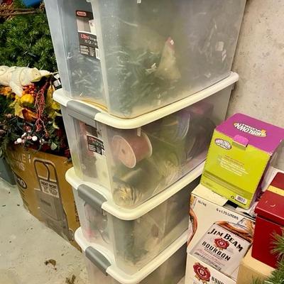 Hundred and hundreds of pieces of decor for Christmas!!!!!!