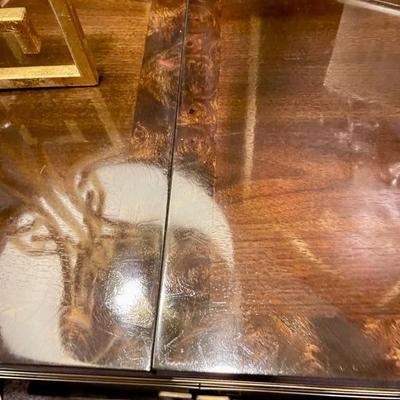 Mastercraft Bar with Burl wood--amazing beautiful