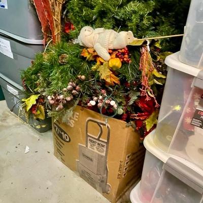 Hundred and hundreds of pieces of decor for Christmas!!!!!!