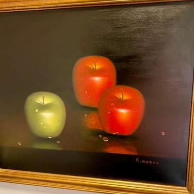 Signed artwork throughout the home