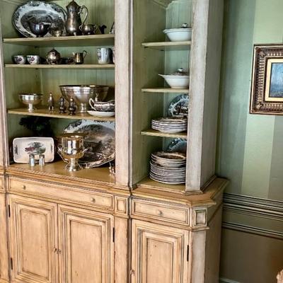Fantastic display cabinet--the cabinet is from Ralph Lauren Store (was used to display in flagship location)