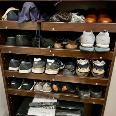 Huge Clothing Collection for men.  XXXL and Shoes Sizes 13-14 Gucci and other designers. 
