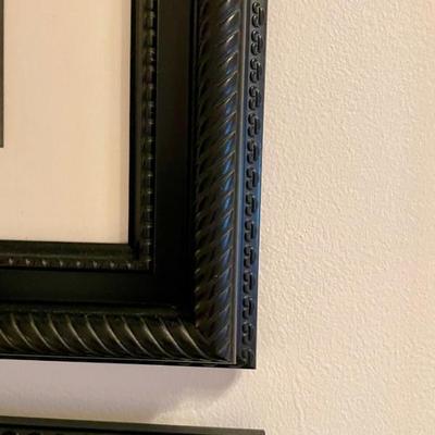 Signed artwork throughout the home