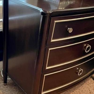 Caracole Bedroom Suite, like new--perfect condition the entire set Chest on Chest, bedside tables and King bed used one time. 
