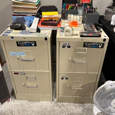 File cabinets