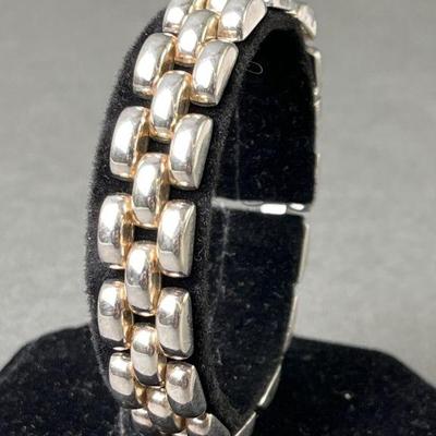 Lot 28 | Italian Sterling Silver Bracelet
