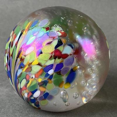 Lot 113 | Selkirk Glass Paperweight Handmade in Scotland
