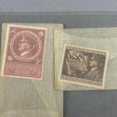 Lot 244 | Third Reich Hitler Stamps
