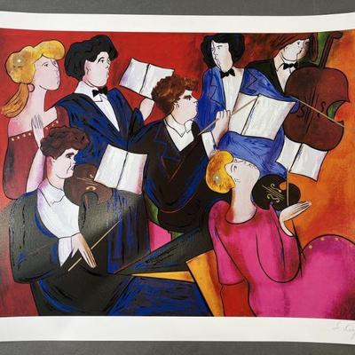 Lot 48 | Seriolithograph Signed by Linda Le Kniff & COA
