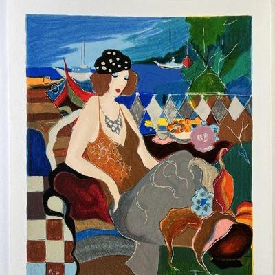 Lot 71 | Artists Proof Signed by Itzach Tarkay With COA
