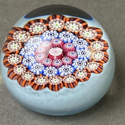 Lot 111 | Signed John Deacons Millefiori Paperweight
