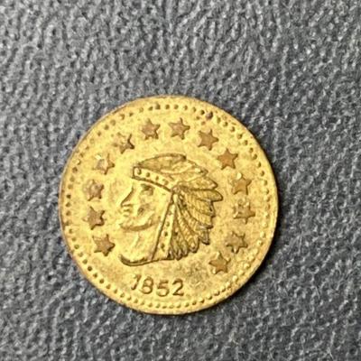Lot 161 | 1852 California Gold Token

