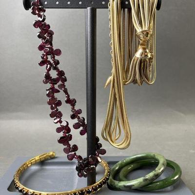 Lot 171 | Jade Bangles Dauplaisse Amethyst & More
