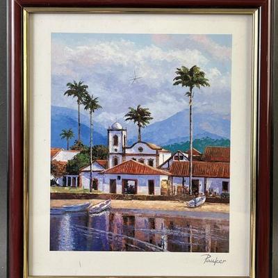 Lot 59 | Signed Seriolithograph by Alex Pauker With COA
