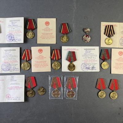 Lot 131 | Soviet Anniversary of WWII Medals
