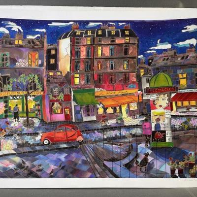Lot 68 | Signed & Numbered Print "Petit Pont" by Pergola
