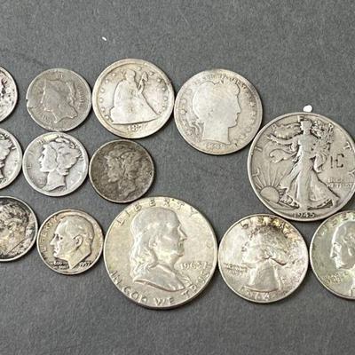 Lot 154 | Silver Coins 1865 - 1964
