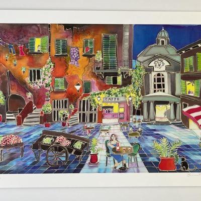 Lot 67 | Signed & Numbered Print "Cafe Roma" by Pergola
