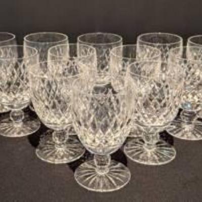 Waterford Crystal Boyne Wine/Water Glass Set.