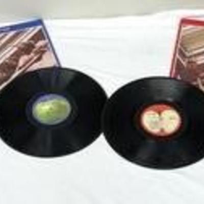 Vintage The Beatles Record Album 1962-1966 and Vintage The Beatles Record Album 1967-1970
