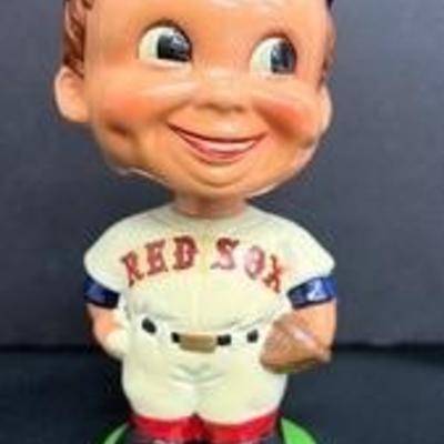 Vintage Boston Red Sox Baseball Bobblehead Nodder - Early 1960ʻs

6 1/2" tall