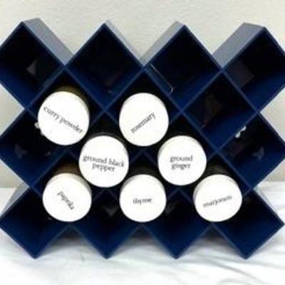 Vintage Copco Acrylic Honeycomb Spice Rack