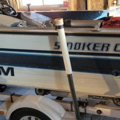 1991 Smoker Craft 16' Magnum - 70HP Force Outboard and 15MP Mercury Kicker - Minn Kota Trolling Motor 