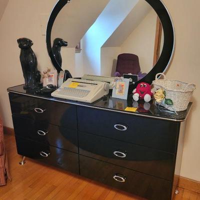 Black Lacquer Dresser