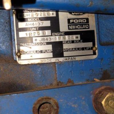Ford 1520 - 4WD Tractor - 1829 Hrs - + Mower Deck