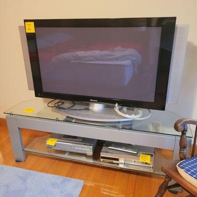 TV and a TV Stand