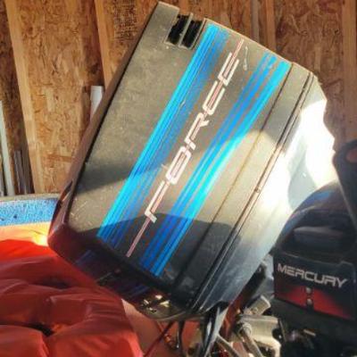 1991 Smoker Craft 16' Magnum - 70HP Force Outboard and 15MP Mercury Kicker - Minn Kota Trolling Motor 