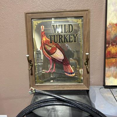 Wild Turkey entry coat rack. Vintage. 